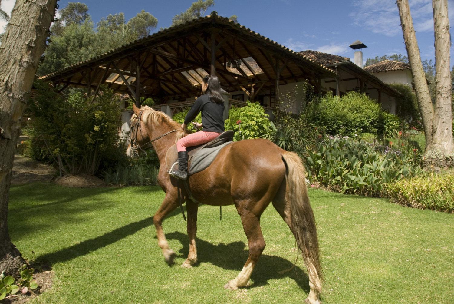 Hosteria Caballo Campana Cuenca Buitenkant foto